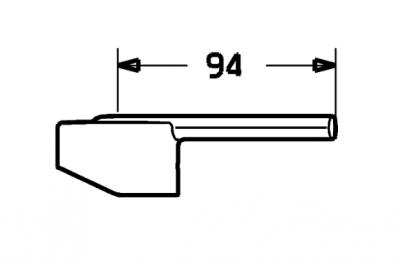 Hansaronda style greep - Hansa