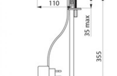 Tempomatic mix 4 elektronische kraan wastafel - Delabie