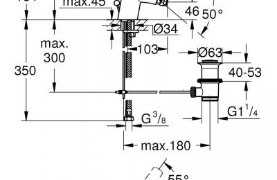 Eurosmart Bidetmengkraan S - Grohe