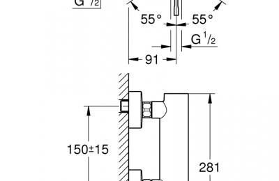 essence Ã©Ã©ngreepsmengkraan voor douche - grohe