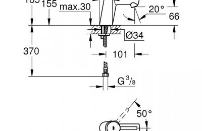 Concetto wastafelmengkraan  S - Grohe