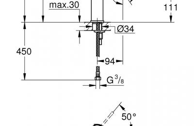 essence wastafelmengkraan S - grohe