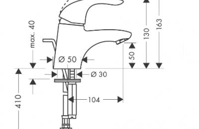 Focus  E wastafelmengkraan - Hansgrohe