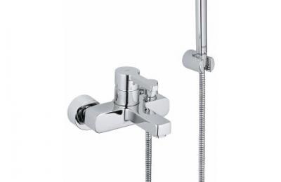 Lineare EÃ©ngreepsmengkraan voor bad/douche 1/2" met garnituur- Grohe