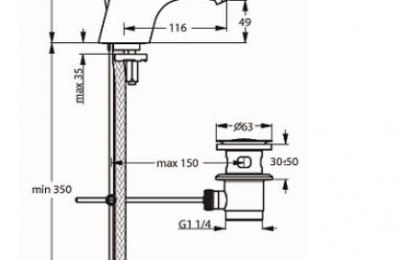 cermark eco wastafelmengkraan - ideal standard