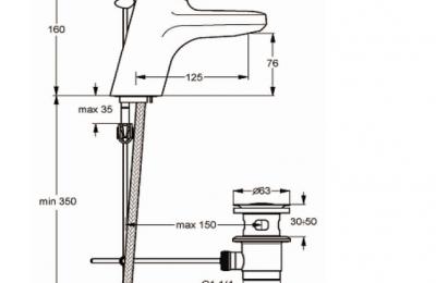 ceramark New wastafelmengkraan - Ideal standard