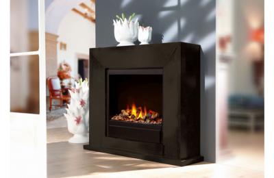 Ruby fires Nero (inbouw unit met steendecor)