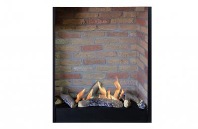 Ruby fires Nero (inbouw unit met steendecor)